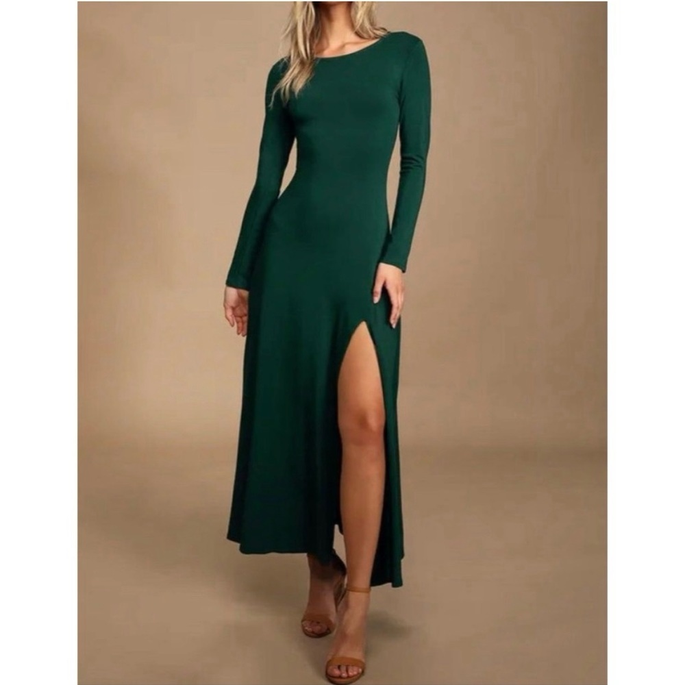 Green lulus dress
